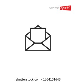 Envelope Message Icon Design Vector