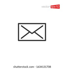 Envelope Message Icon Design Vector