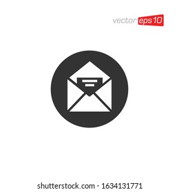 Envelope Message Icon Design Vector