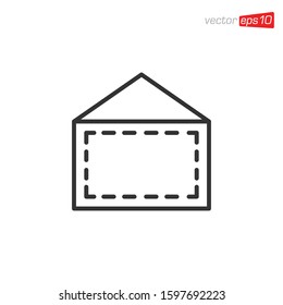 Envelope Message Icon Logo Design Vector