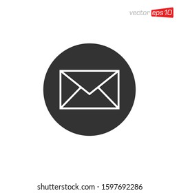 Envelope Message Icon Logo Design Vector