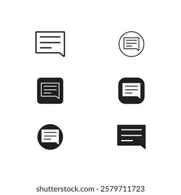 Envelope message icon set. close message letter outline vector symbol. flat thin message  on white background. send  message line sign. Communication, Messaging, 