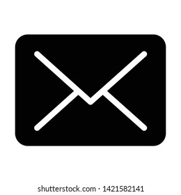envelope message mail multimedia icon vector