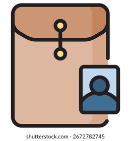 Envelope Modern Vector Icon – Minimal Illustration Symbol Template for Web Mobile App UI Design