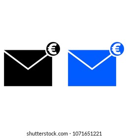 Envelope with money icon