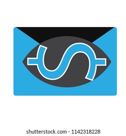 Envelope With Money Vector Icon
