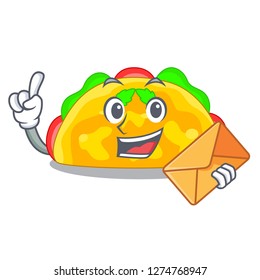 With envelope omelatte is fried on character teflon