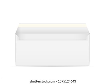 Envelope on a white background. Vector illustration.