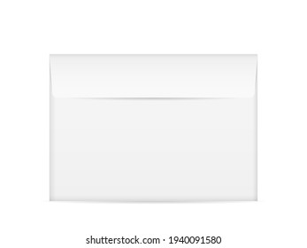 Envelope on a white background. Vector illustration.