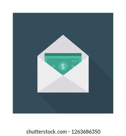 envelope   open  cash 