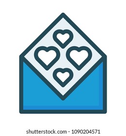 envelope open love letter 