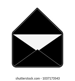Envelope open symbol