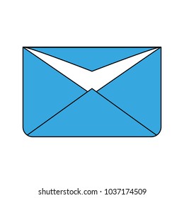 Envelope open symbol