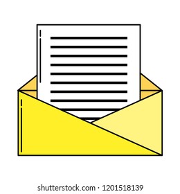 Envelope open symbol