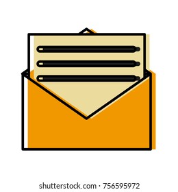 Envelope open symbol