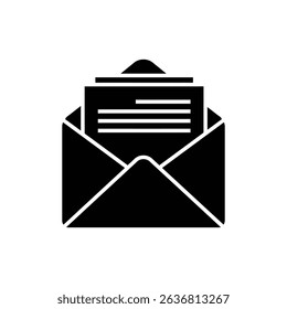 Envelope with Papers Inside, Ready for Delivery or Filing