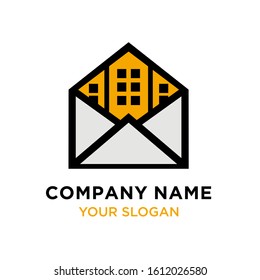 Envelope With Realestate Inside It Logo