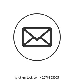 Icono de glifo vector relacionado con sobres, vector de icono de correo para web, computadora y aplicación móvil