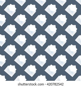 Envelope seamless pattern design