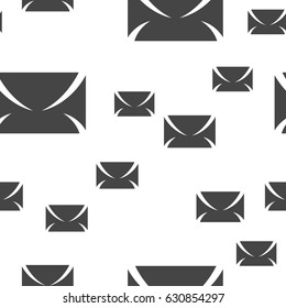 Envelope seamless pattern. Vector illustration for backgrounds