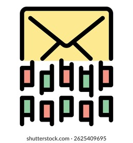 Sobre que envía una Grande cantidad de mensajes digitales, que representan el email marketing