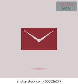 Envelope sign, vector icon