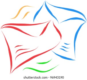 envelope sketch