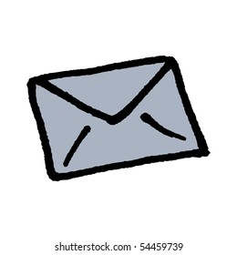 Envelope sketch. Vector.