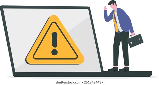 Envelope com vírus de crânio e computador, ataque de hackers com spam e alerta de fraude

