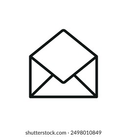 Plantillas de diseño de Vector de icono estacionario de sobres concepto simple y moderno