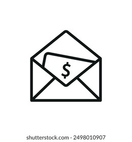 Envelope stationary icon vector design templates simple and modern concept