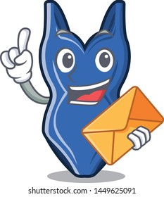 With envelope swimswuit in the a cartoon shape