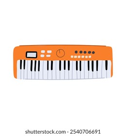 envelope synthesizer cartoon. arpeggiator sampler, polyphonic monophonic, vocoder drum envelope synthesizer sign. isolated symbol vector illustration