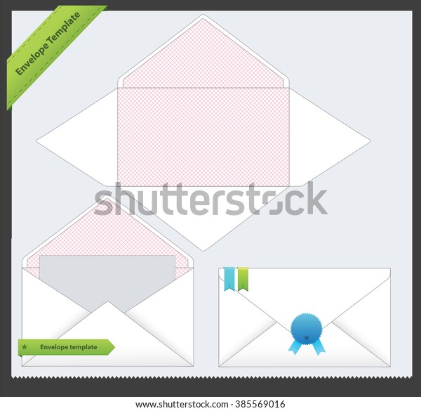 print on envelope template