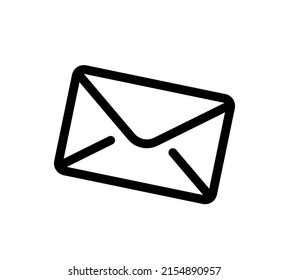 envelope, text us for details button sign, contact icons, email address, smartphone message, black outline vector illustration, not editable stroke