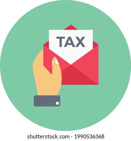 envelope vector flat colour icon