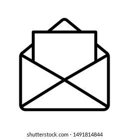 Envelope Vector Icon Design Template