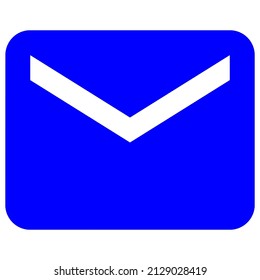 ilustración de icono vector de sobre