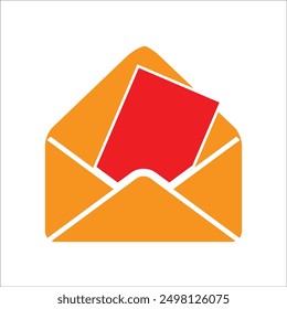 envelope vector icon line template
