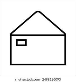 envelope vector icon line template