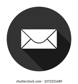 envelope vector icon, message sign, letter icon, mail sign