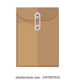 Envelope vector illustration applying for a job, high quality flat design illustration. 