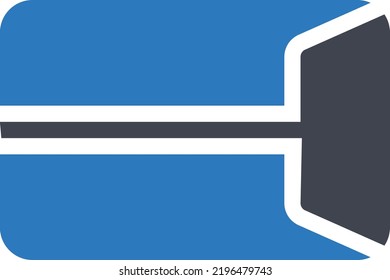 ilustración del vector sobre un fondo transparente. Símbolos de calidad superior. Iconos vectoriales de glifos para diseño de conceptos y gráficos.
