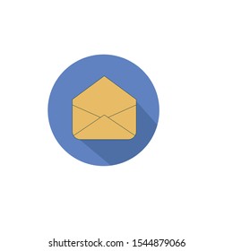 envelope vector illustration simple clip art