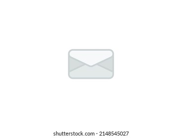 Envelope Vector Isolated Emoticon. Envelope Icon