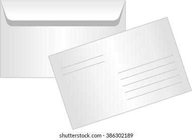 the envelope white, postage supplies