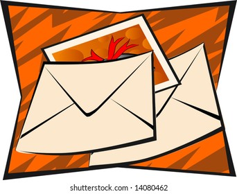 envelopes with greeting	