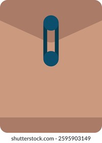Envelopes Icon for Mailing, Communication, and Office Supplies. Flat Icon