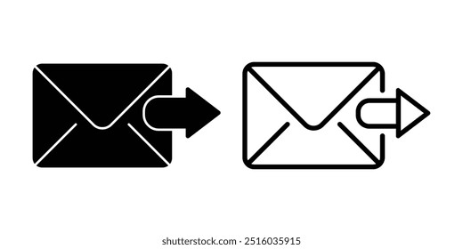 Conjunto de ícones dos envelopes. ícone do e-mail vetor. Ícone de email. Ilustração do envelope