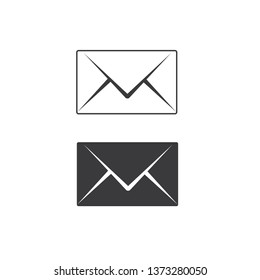 Envelopes icons set - Vector 